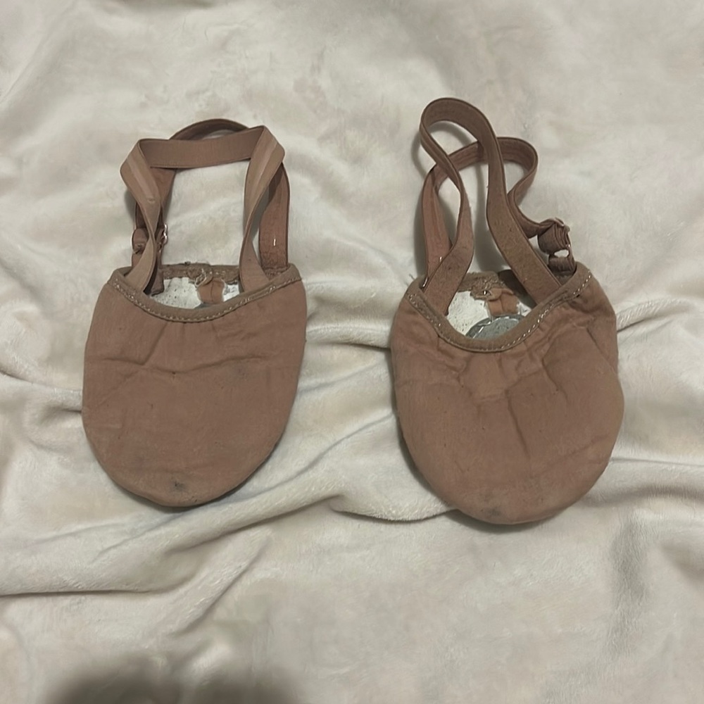 Tan ballet Half shoes